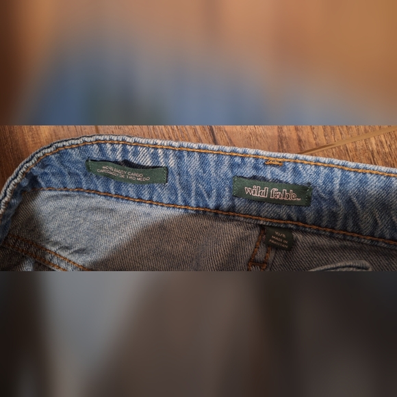 Wild Fable Women's Blue Flare Cargo Jeans ☆SIZE 10X29☆ - Picture 3 of 5